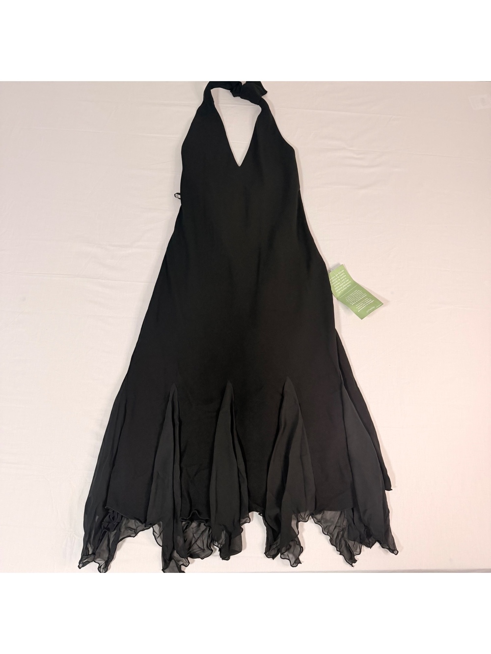 SL Fashion Black Halter Neck Special Occasion Dress Size 14